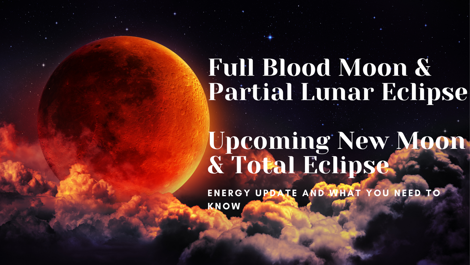 Full Blood Moon & Partial Lunar Eclipse