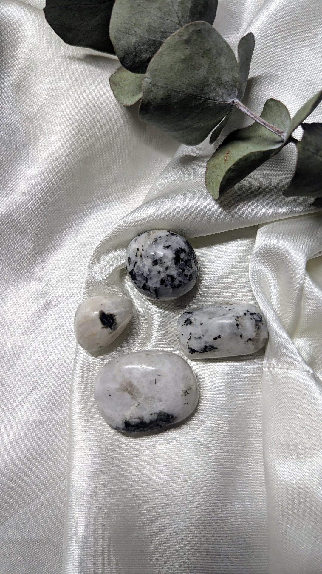 Rainbow Moonstone Tumbles