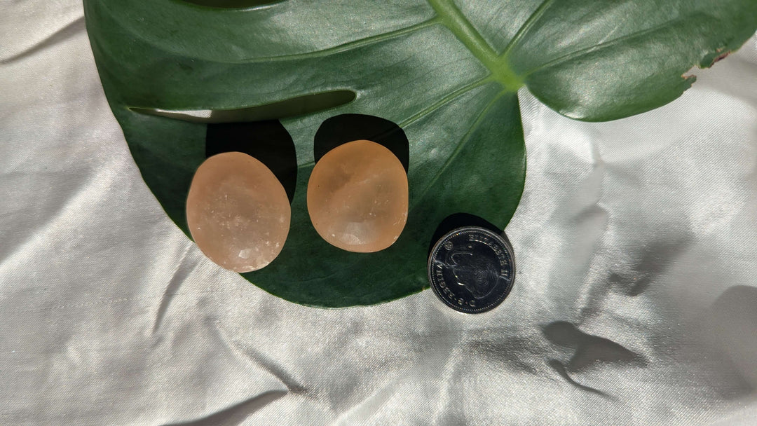 Peach Selenite
