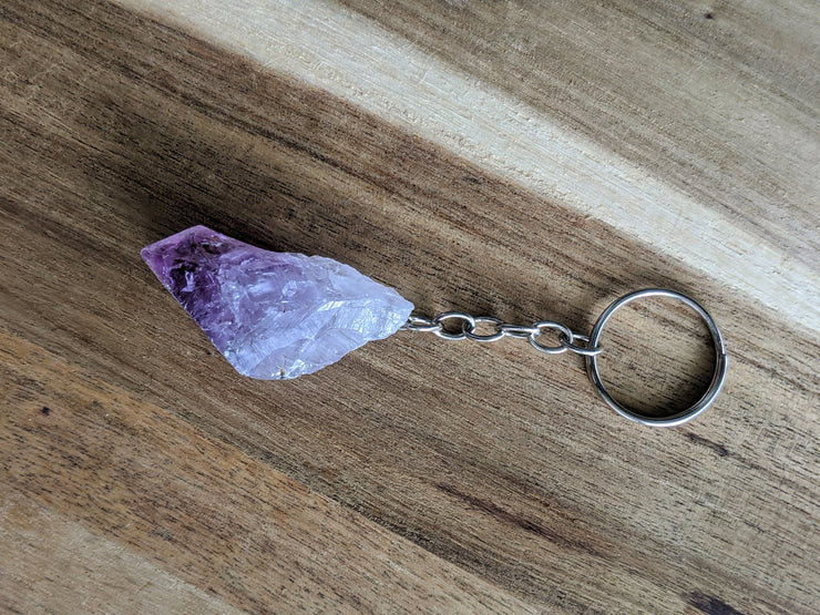 Amethyst Key Chain