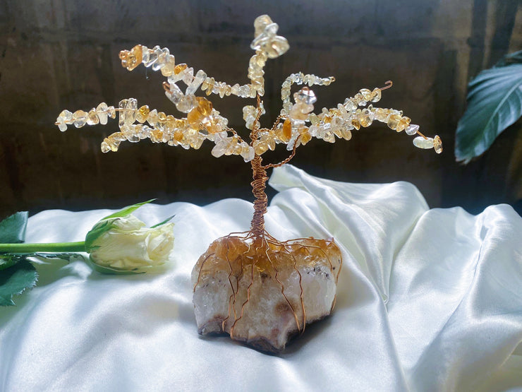 Citrine Gemstone Tree