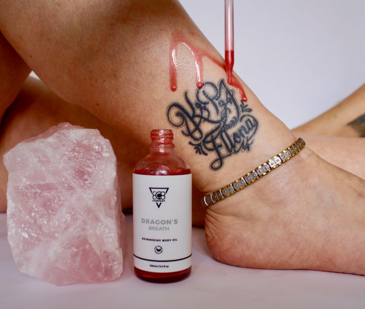 Dragon’s Breath Shimmering Body Oil