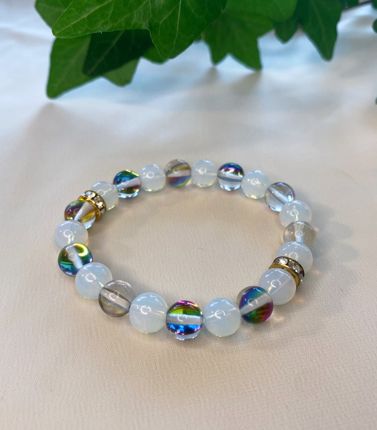 Mystic Aura + Opalite Bracelet