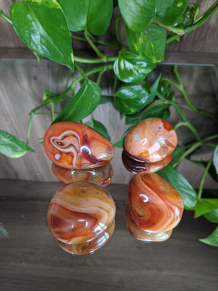 Orange Banded Agate