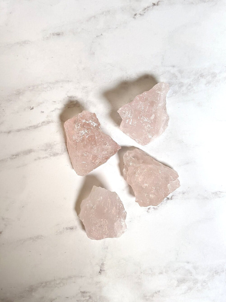 Rose Quartz Pieces