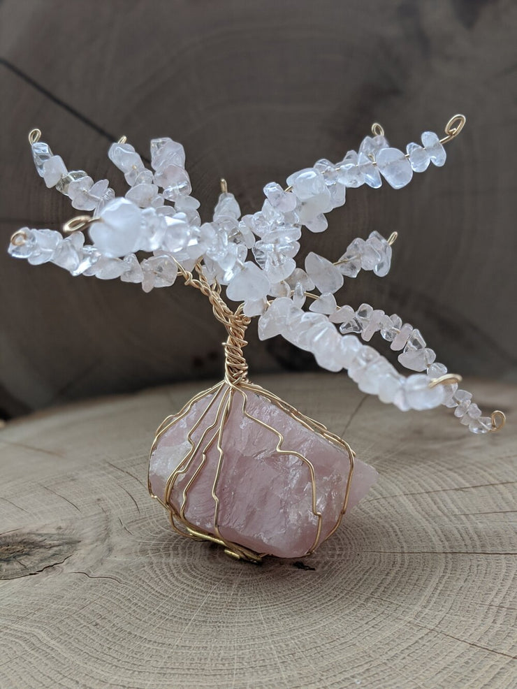 Gemstone Tree - Rose Quartz "Love Tree"