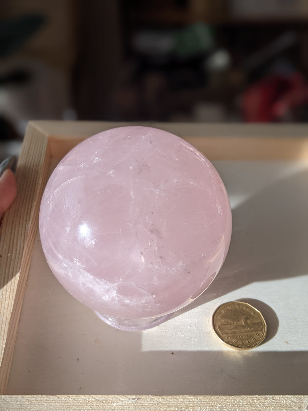 Rose Quartz Sphere