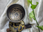 Tibetan Singing Bowl - Black